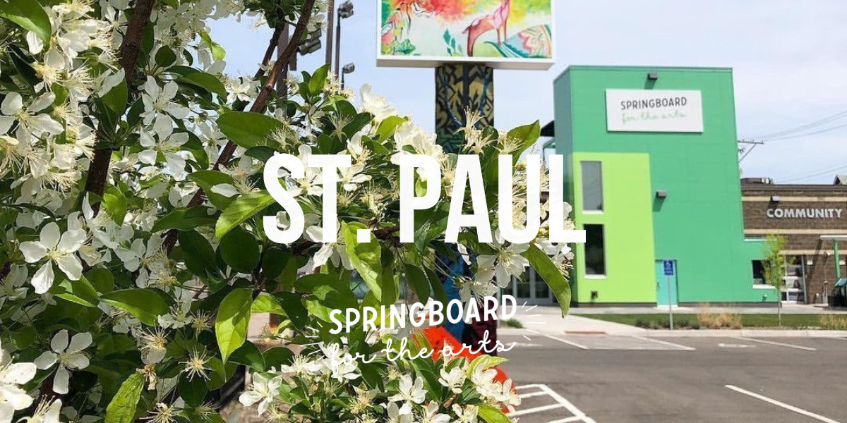 Springboard for the Arts St. Paul building and site.